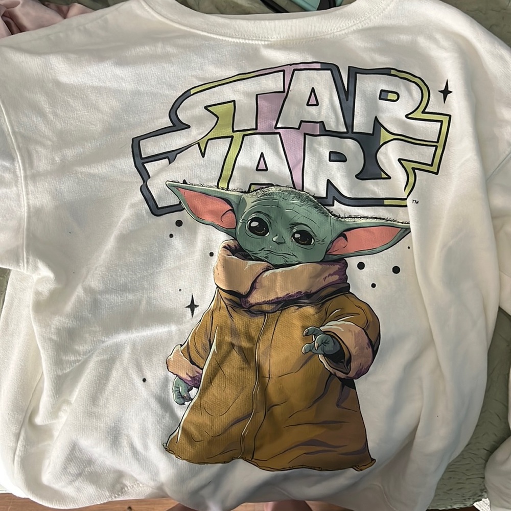 white star wars crew neck